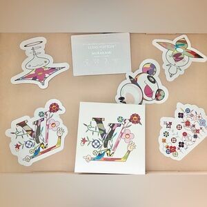 Louis Vuitton Takashi Murakami Multicolor Stickers
